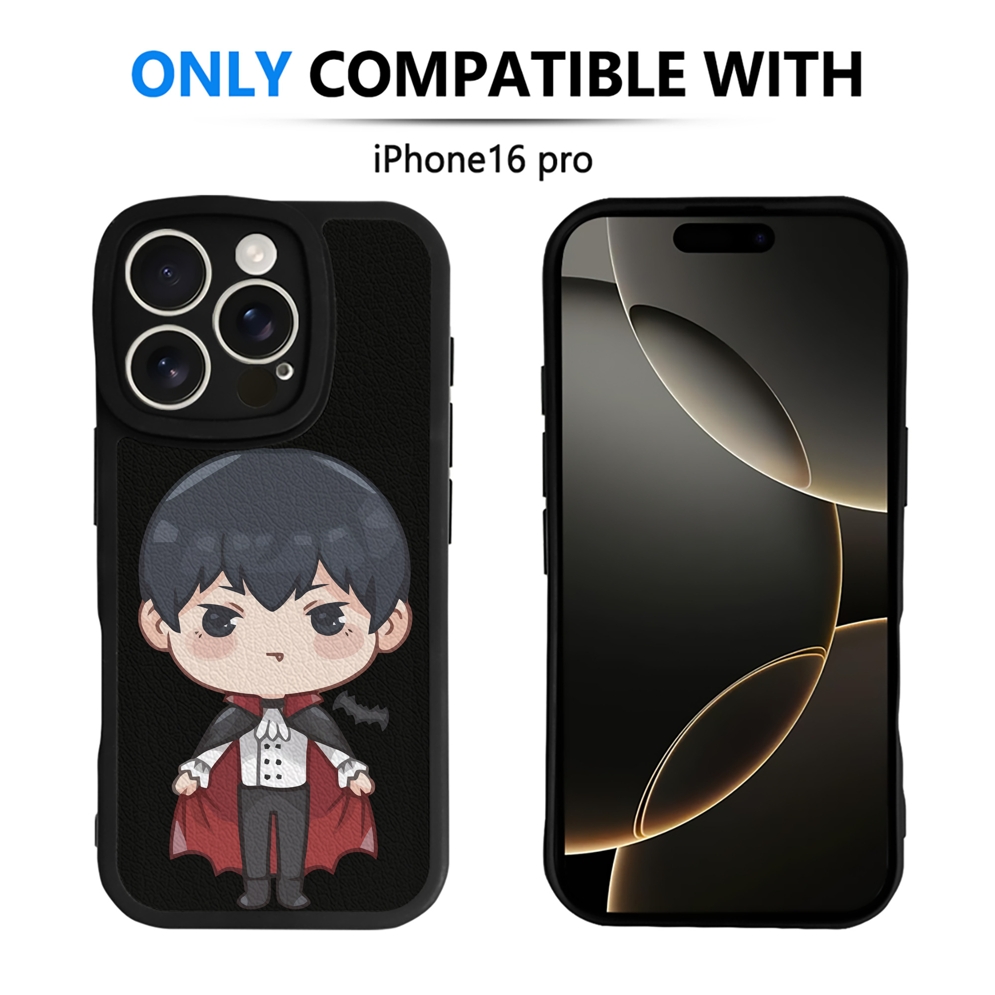 （画像用） ハイキュー!! Haikyu!! 【iPhone 16シリーズ対応】シリコンスマホケース（レザー調） 材質：シリコン